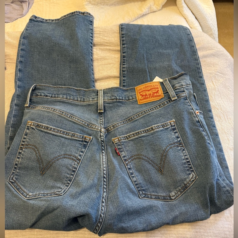 Levi’s Ribcage straight ankle jeans size 31